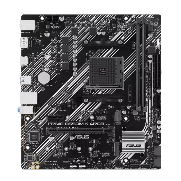 Placa Base Asus Prime B550M-K ARGB Socket AM4
