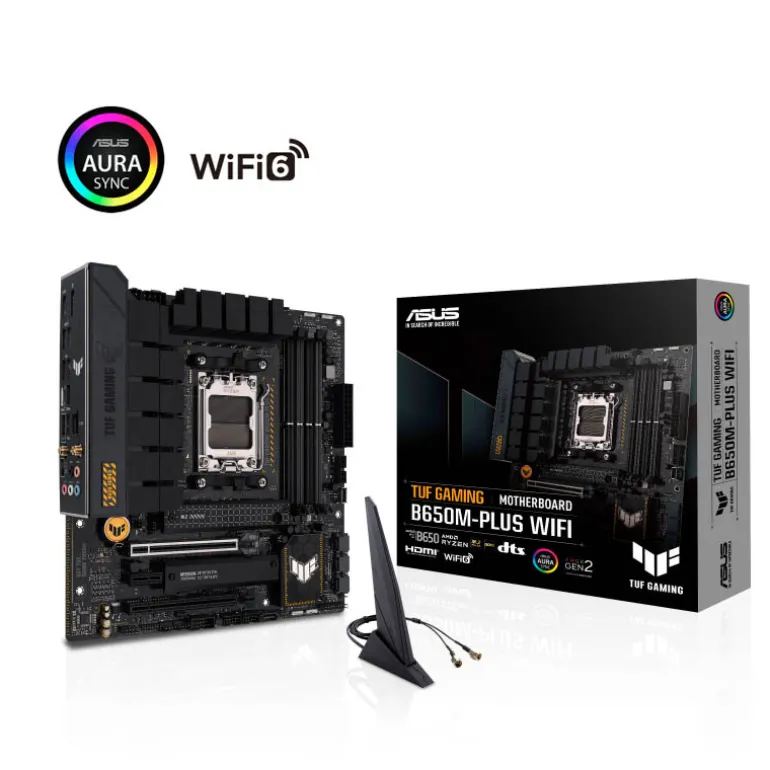 Placa Base Asus TUF Gaming B650M-PLUS WIFI Socket AM5