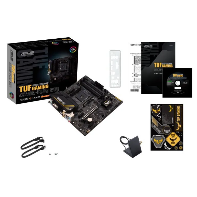 Placa Base Asus TUF Gaming A520M-PLUS WIFI Socket AM4