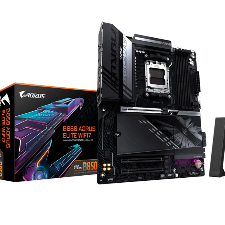 Placa Base Gigabyte B850 AORUS Elite WIFI7 Socket AM5