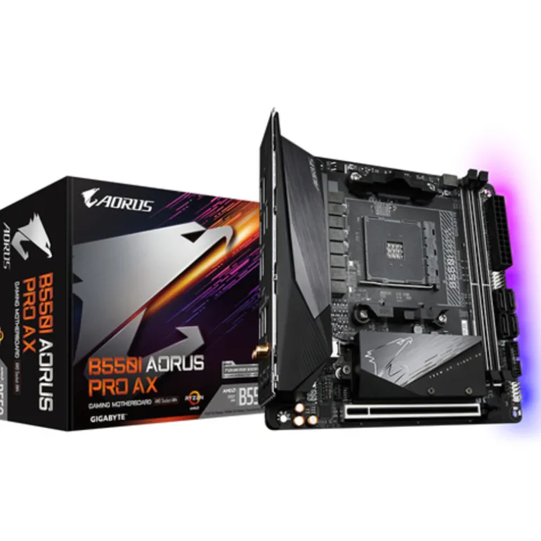Placa Base Gigabyte B550I AORUS Pro AX Socket AM4
