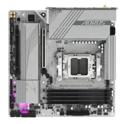 Placa Base Gigabyte B650M AORUS Elite AX ICE Socket AM5