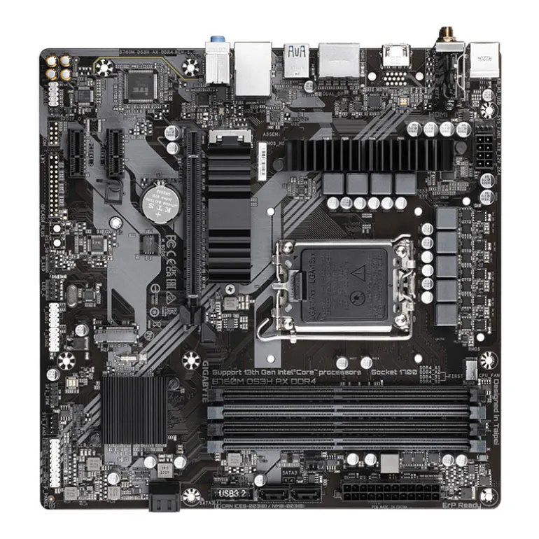 Placa Base Gigabyte B760M DS3H AX D4 Socket 1700