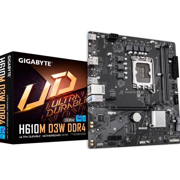 Placa Base Gigabyte H610M D3W D4 Socket 1700