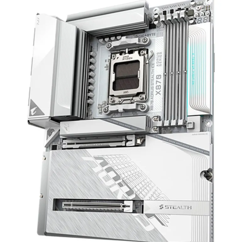 Placa Base Gigabyte X870 AORUS STEALTH ICE Socket AM5
