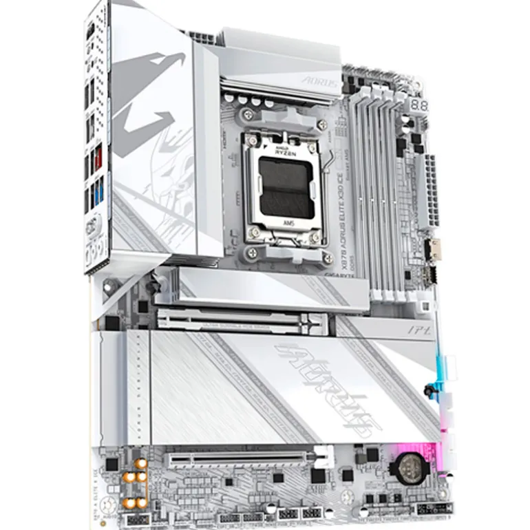 Placa Base Gigabyte X870 AORUS ELITE X3D ICE Socket AM5