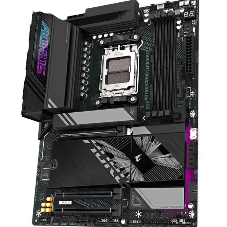 Placa Base Gigabyte X870E AORUS Elite WIFI7 Socket AM5