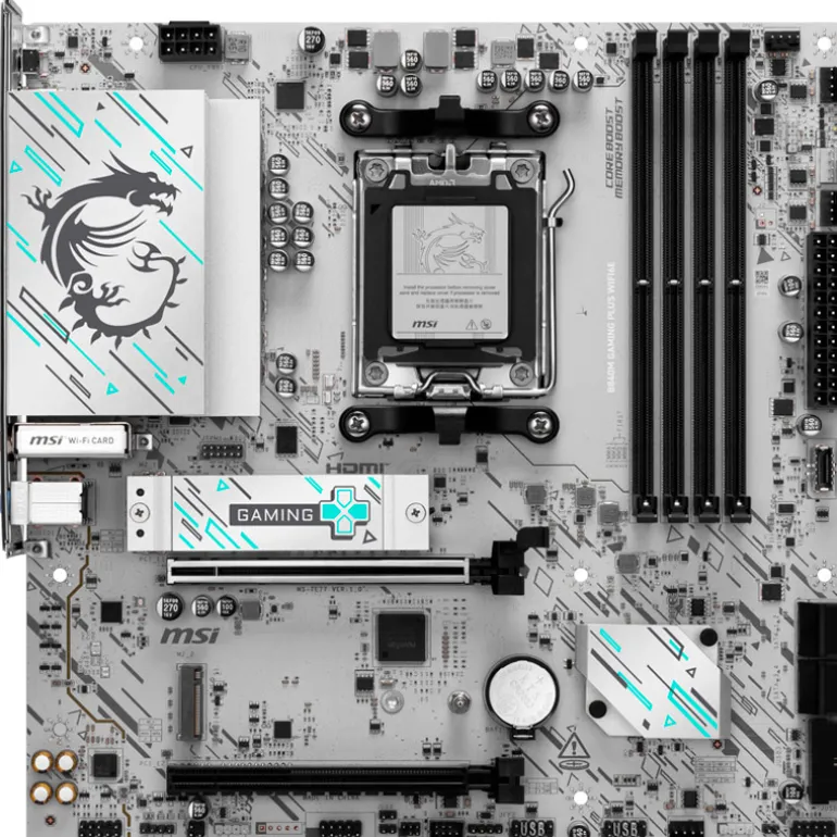 Placa Base MSI B840M GAMING PLUS WIFI6E Socket AM5