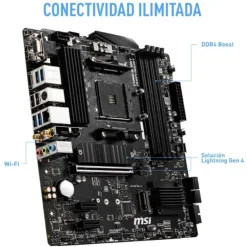 Placa Base MSI B550M PRO-VDH WIFI Socket AM4