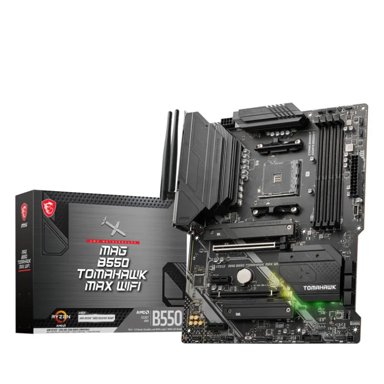 Placa Base MSI MAG B550 TOMAHAWK MAX WIFI Socket AM4