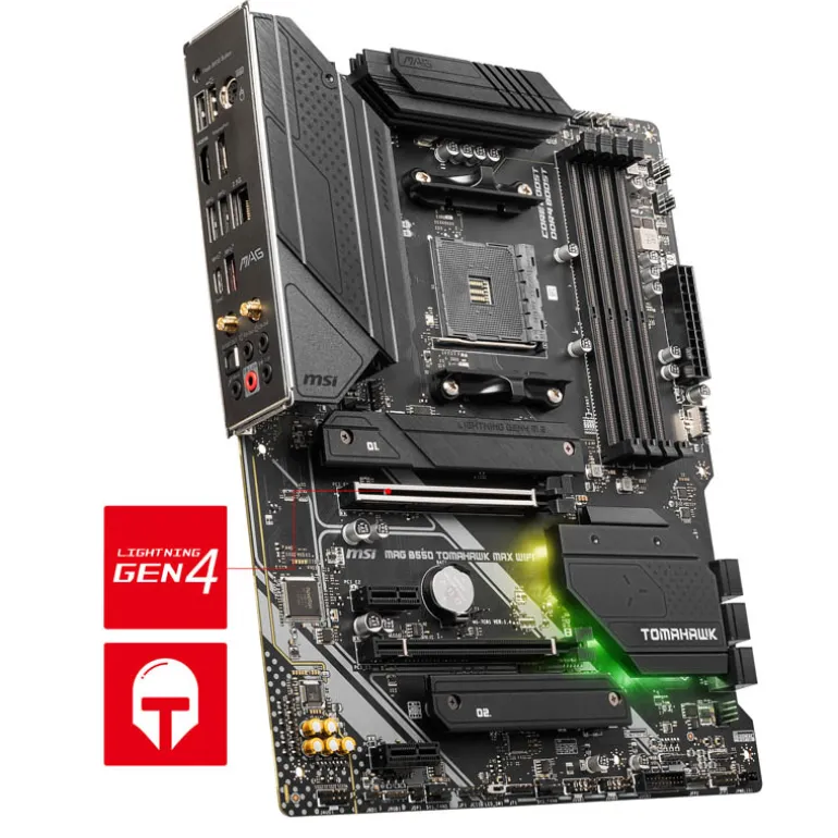 Placa Base MSI MAG B550 TOMAHAWK MAX WIFI Socket AM4