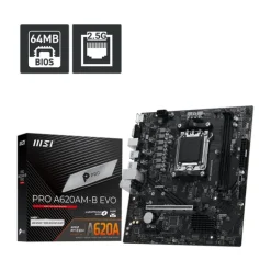 Placa Base MSI PRO A620AM-B EVO Socket AM5