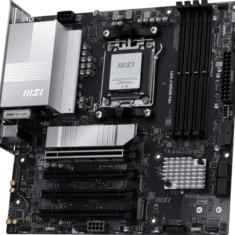Placa Base MSI PRO B850M-P WIFI Socket AM5