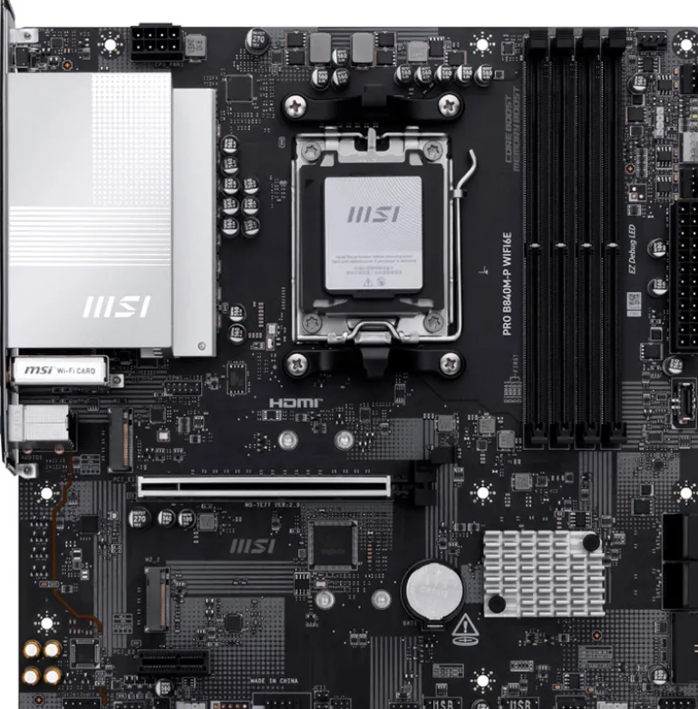 Placa Base MSI PRO B840M-P WIFI6E Socket AM5