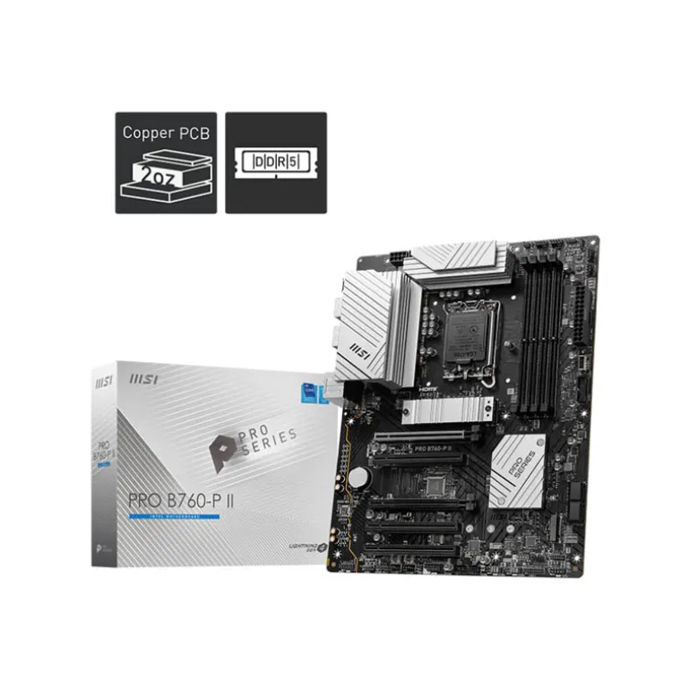Placa Base MSI PRO B760-P II Socket 1700