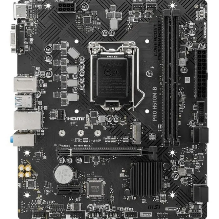 Placa Base MSI PRO H510M-B Socket 1200