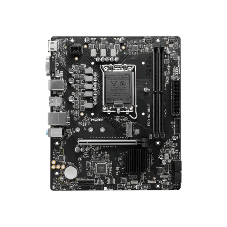 Placa Base MSI PRO H610M-E Socket 1700