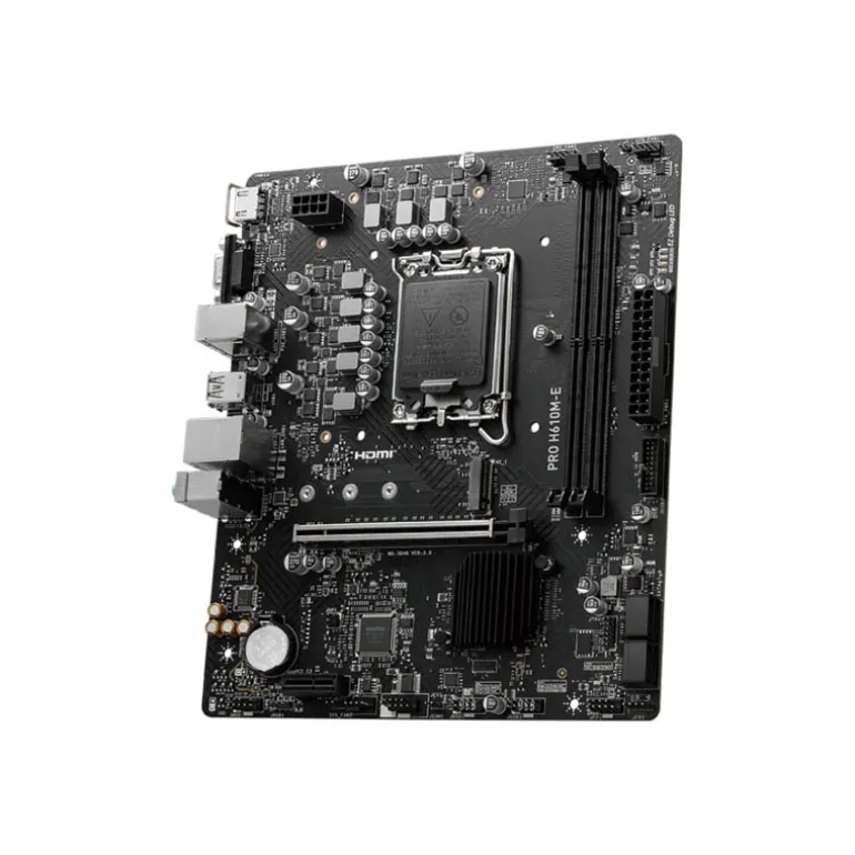 Placa Base MSI PRO H610M-E Socket 1700