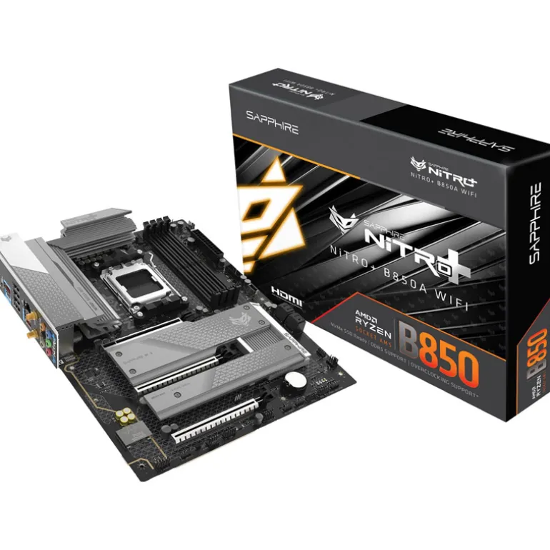 Placa Base Sapphire Nitro+ B850A WIFI7 Socket AM5