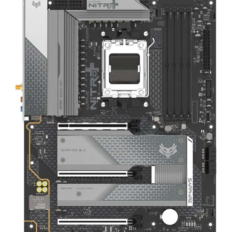 Placa Base Sapphire Nitro+ B850A WIFI7 Socket AM5