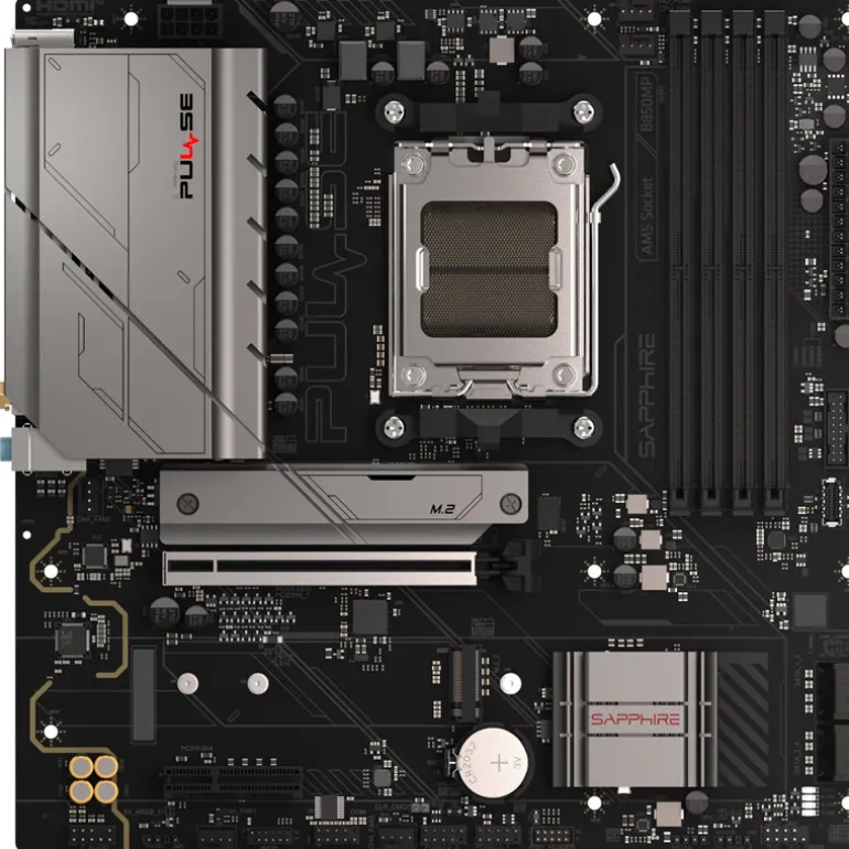 Placa Base Sapphire Pulse B850M WIFI Socket AM5