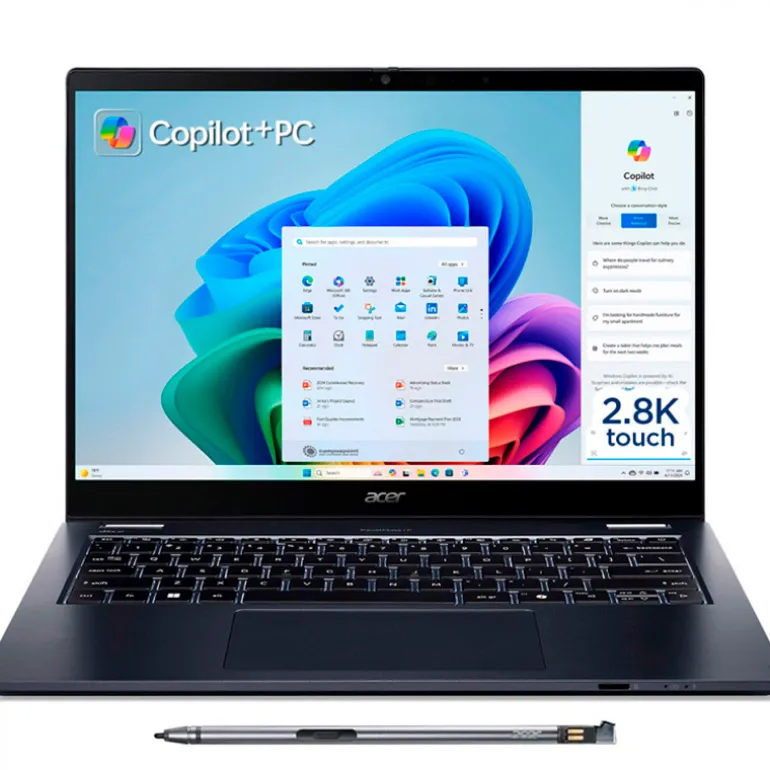 Portátil Acer TravelMate P4 Spin 14 TMP414RN-55-TCO-506Q U5-225U 16GB 512GB 14" W11P