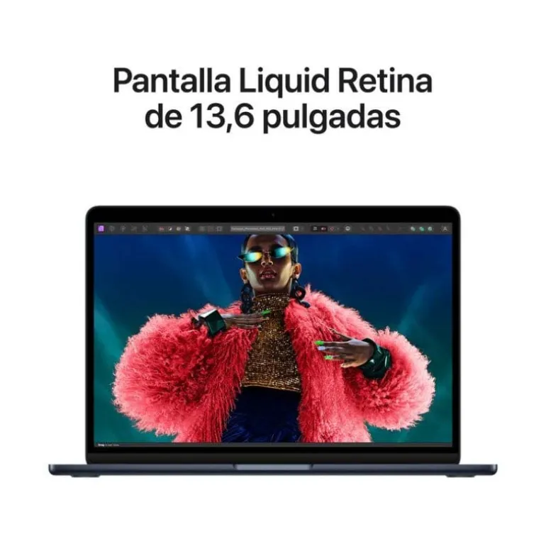 Portátil Apple MacBook Air 13 M3 8GB 256GB 13" macOS Medianoche