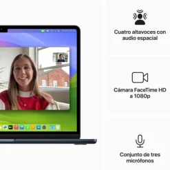 Portátil Apple MacBook Air 13 M3 8GB 256GB 13