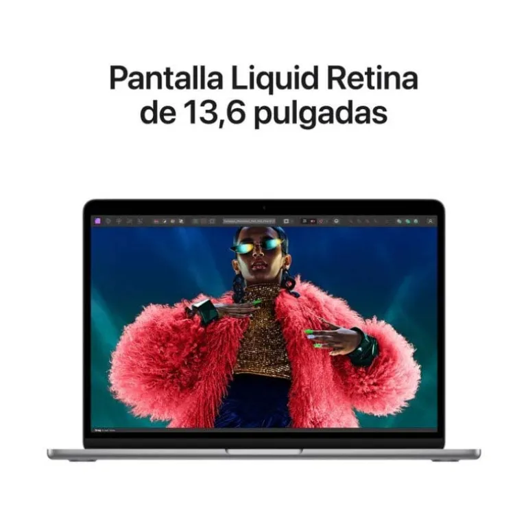 Portátil Apple MacBook Air 13 M3 8GB 256GB 13" macOS Gris Espacial