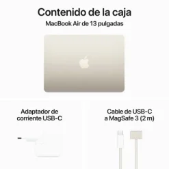 Portátil Apple MacBook Air 13 M3 8GB 256GB 13