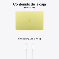 Portátil Apple MacBook Neo 2026 A18 Pro 8GB 256GB 13