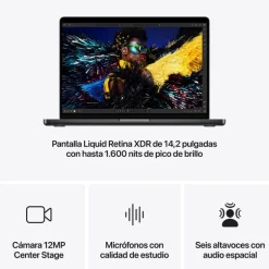 Portátil Apple MacBook Pro M4 Pro 24GB 512GB 14