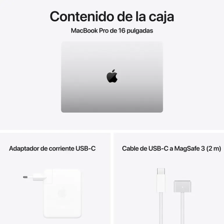 Portátil Apple MacBook Pro M4 Pro 48GB 512GB 16" macOS Plata