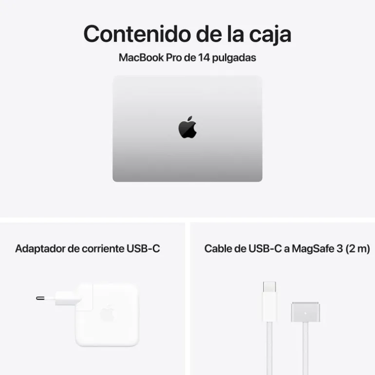 Portátil Apple MacBook Pro M4 Pro 24GB 512GB 14" macOS Plata