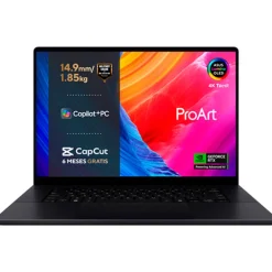 Portátil Asus ProArt P16 OLED H7606WP-SC104W AMD Ryzen AI 9 HX 370 RTX 5070 32GB 1TB 16" 4K OLED W11H