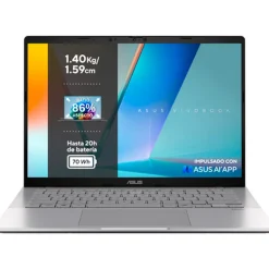 Portátil Asus VivoBook S14 S3407CA-LY125 U7-255H 16GB 512GB 14" FreeDOS