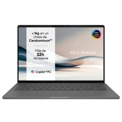 Portátil Asus ZenBook A14 OLED UX3407RA-QD031W Snapdragon X Elite 32GB 1TB 14" W11H