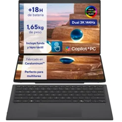 Portátil Asus Zenbook DUO UX8407AA-SN066W Copilot+ PC UX9-288H 32GB 2TB 14" OLED 3K W11H