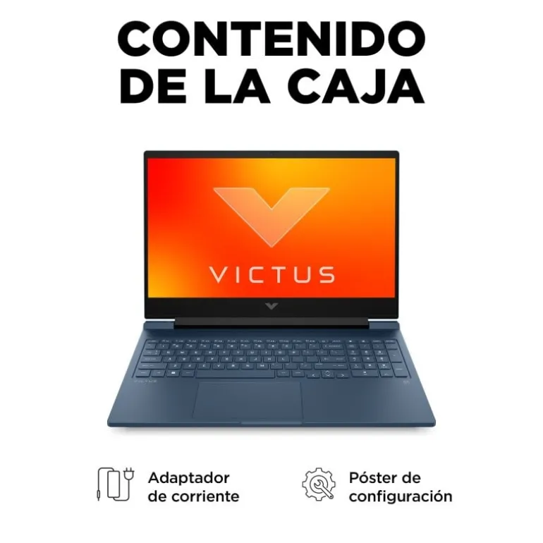 Portátil HP Victus 16-R0009NS i7-13700H RTX 4050 16GB 512GB 16.1" FreeDOS