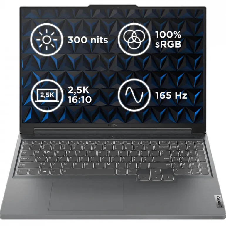 Portátil Lenovo Legion Slim 5 16IRH8 i7-13700H RTX 4060 16GB 1TB 16" W11H