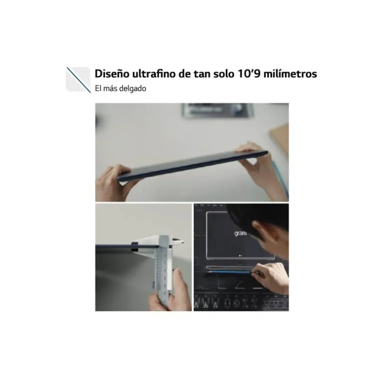 Portátil LG Gram SuperSlim 15Z90RT-G.AD75B i7-1360P 32GB 512GB 15" W11H