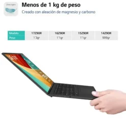 Portátil LG Gram 17Z90R-E.AD75B i7-1360P RTX 3050 32GB 512GB 17