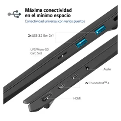 Portátil LG Gram 16Z90R-E.AD78B i7-1360P RTX 3050 32GB 1TB 16