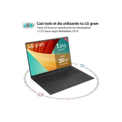 Portátil LG Gram 17Z90R-E.AD78B i7-1360P RTX 3050 32GB 1TB 17