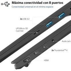 Portátil LG Gram 17Z90R-G.AA75B i7-1360P RTX 3050 16GB 512GB 17