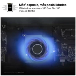 Portátil LG Gram 17Z90S U7-155H 16GB 1TB 17