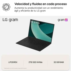 Portátil LG Gram 14Z90T-G.AD8BB U7-255H 32GB 2TB 14