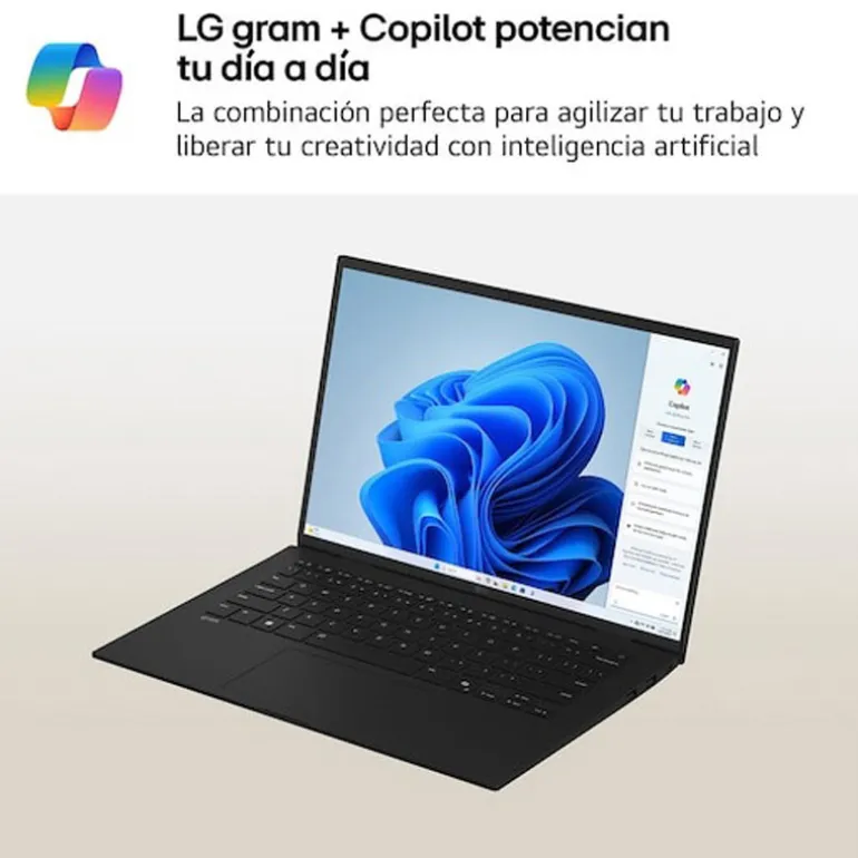 Portátil LG Gram 14Z90T-G.AD8BB U7-255H 32GB 2TB 14" W11H