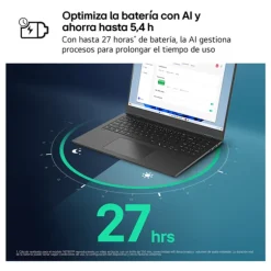 Portátil LG Gram 15Z80T-G.AS58B AMD Ryzen AI 5 340 16GB 1TB 15.6