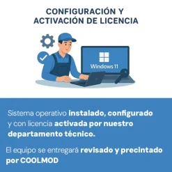 Portátil MSI Cyborg 17 B2RWGKG-CM (077XES) i7-240H RTX 5070 32GB 1TB 17.3" W11P